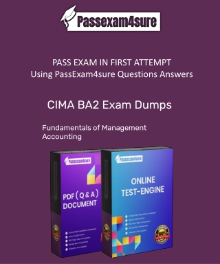 Accurate CIMA BA2 Dumps - Highly Planned Material
