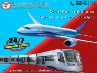 Get ALS Facility at Low Fare by Panchmukhi Train Ambulance Service in Patna and Ranchi