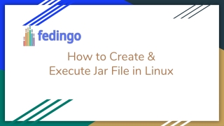 How to Create And Execute JAR File in Linux