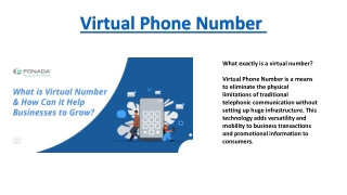Virtual Phone Number | Virtual Mobile Number | Virtual SMS Number