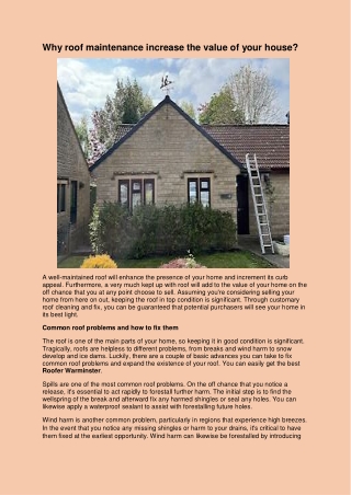 Find the best New Roofs in Corsley Heath