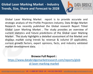 Global Laser Marking Market