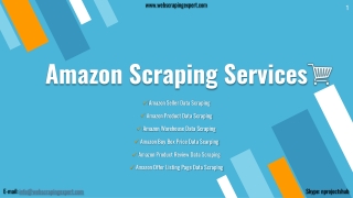 Amazon Scraping Services