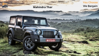 Mahindra Thar - RowthAutos