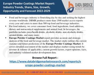 Europe Powder Coatings Market Size