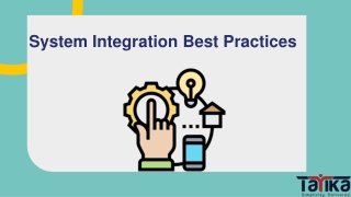 System Integration Best Practices