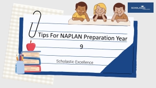 Tips for NAPLAN Preparation Year 9