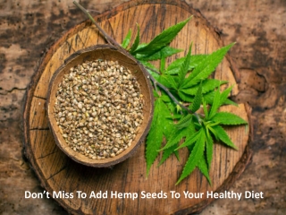 Hemp Organic products