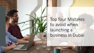 Top four Mistakes to avoid when launching a