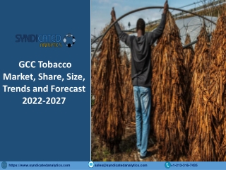 GCC Tobacco Market PDF 2022-2027 Syndicated Analytics