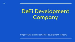 DeFi Development Company
