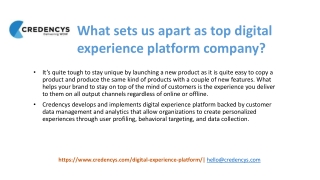 Digital Experience Platform (DXP)