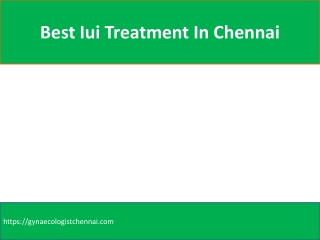 best iui treatment in chennai