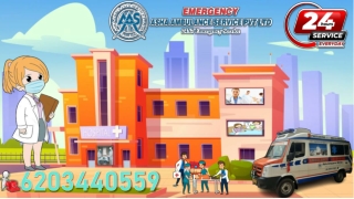 Hire Air Ambulance Service under Bed2Bed Service |ASHA