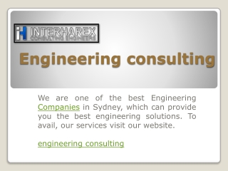 Engineering consulting | Interharex