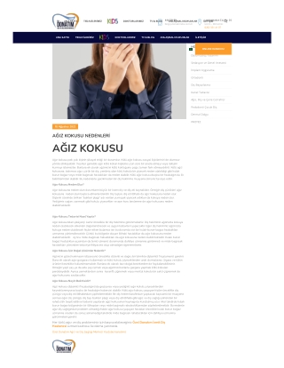 Ağız Kokusu Hakkında - Donatım İzmit Diş Hastanesi