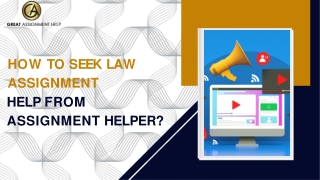 How to seek Law Assignment Help from Assignment Helper