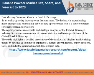 global-banana-powder-market