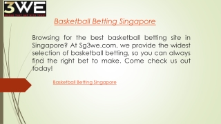 Browsing for the best basketball betting site in