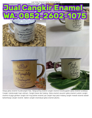 Ö85ᒿ~ᒿᏮÖᒿ~lÖ75 (WA) Cangkir Stainless Steel Gelas Beling Jadul