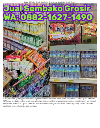 ౦88ᒿ_16ᒿᜪ_1Կ9౦ (WA) Distributor Sembako Resmi Jakarta Daftar Barang Grosir Semba
