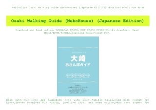 ReadOnline Osaki Walking Guide (NekoHouse) (Japanese Edition) download ebook PDF EPUB