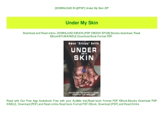 [DOWNLOAD IN @PDF] Under My Skin ZIP