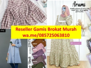 Reseller Gamis Brokat 085725063810