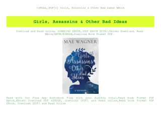 ((Read_[PDF])) Girls  Assassins & Other Bad Ideas EBook