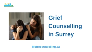 Grief Counselling in Surrey