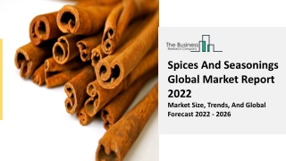 Global Spices And Seasonings Market Competitive Strategies And Forecasts To 2031