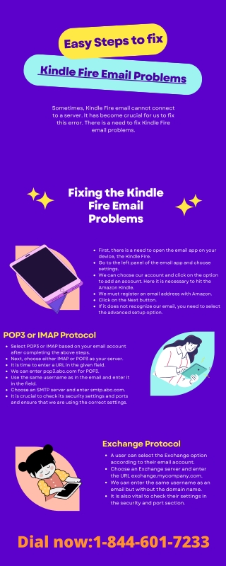 Easy Steps to Fix Kindle Fire Email Problems