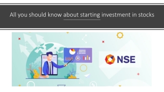 All you should know about starting investment in