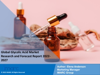 Glycolic Acid Market PDF: Research Report, Share, Size, Trends, Forecast by 2027