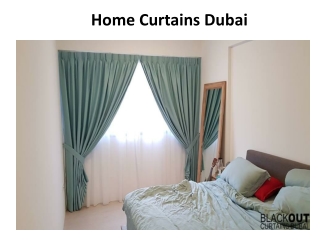 Home Curtains Dubai