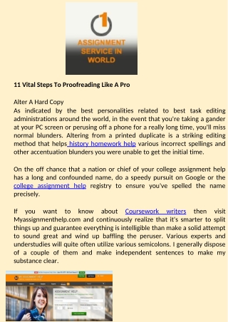 11 Vital Steps To Proofreading Like A Pro