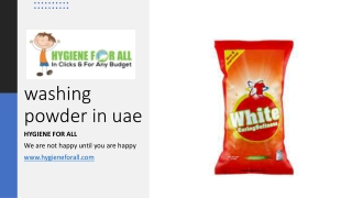 washing powder in uae