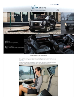 Luxury Private Car Service in Chicago