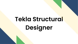 Tekla Structural Designer
