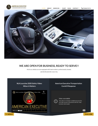 Executive Transportation Service in DC