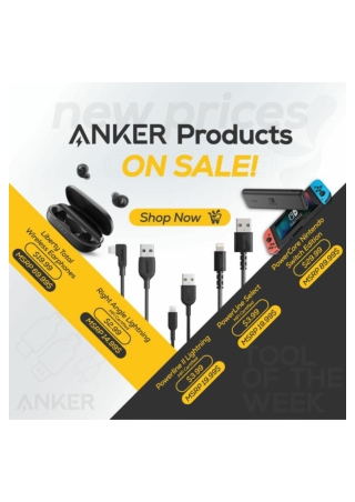 Anker MFi Lightning cables, as low as $2.99!