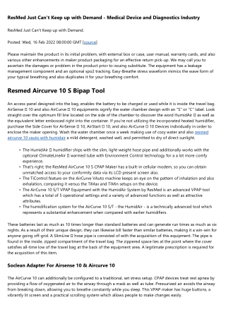 Resmed Airsense 10 Autoset For Her