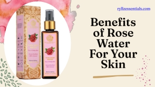 Benefits of Rose Water For Your Skin