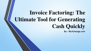 Invoice Factoring