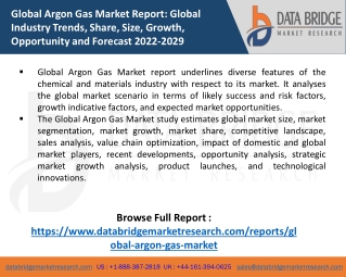Global Argon Gas Market pdf
