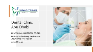 Dental Clinic Abu Dhabi​