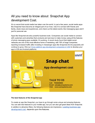 S-snapchat - Google Docs