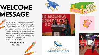 Experience Top 10 CBSE Schools In Gurgaon with G.D. Goenka Signature School