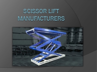 Scissor lift manufacturers in Chennai-Tamil nadu-Hyderabad-Bangalore-Mysore