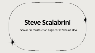 Steve Scalabrini - An Exceptional Multitasker